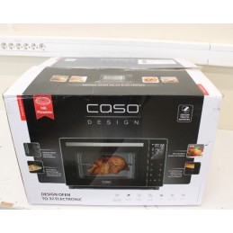 SALE OUT. Caso Electronic Oven TO 32 Black BENDING AT THE TOP OF THE STOVE 1530 W