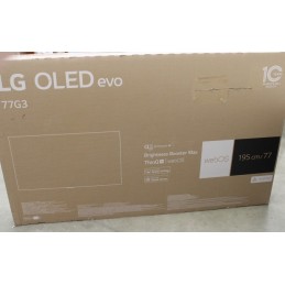 SALE OUT. LG OLED77G33LA 77" (195 cm) Smart TV webOS 23 4K UHD OLED DAMAGED PACKAGING