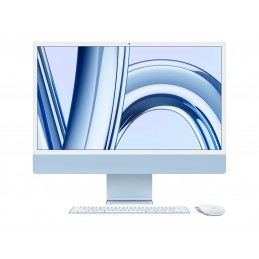 Apple iMac 24 4.5K Retina, Apple M3 8C CPU, 8C GPU/8GB/256GB SSD/Blue/INT Apple