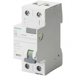 SIEMENS Residual Current Operated Circuit Breaker (100 230, 100 230 V, 50 Hz, 16 A, 36 mm, 70 mm) 5SV31116