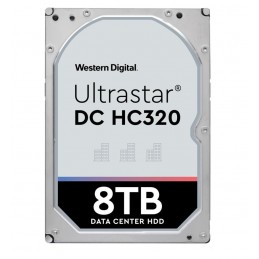 HDD|WESTERN DIGITAL ULTRASTAR|Ultrastar DC HC320|HUS728T8TALE6L4|8TB|SATA 3.0|256 MB|7200 rpm|3,5"|0B36404