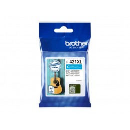 Brother LC421XLC Ink Cartridge, Cyan | Brother