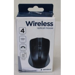SALE OUT.Gembird MUSW-4B-04-GB Wireless optical Mouse, Spacegrey/black Gembird MUSW-4B-04-GB 2.4GHz Wireless Optical Mouse Optic