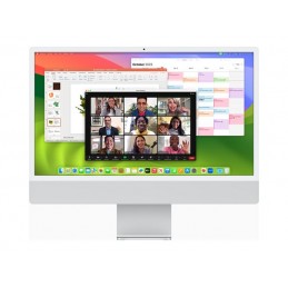 Apple iMac 24 4.5K Retina, Apple M3 8C CPU, 10C GPU/8GB/256GB SSD/Silver/INT | Apple