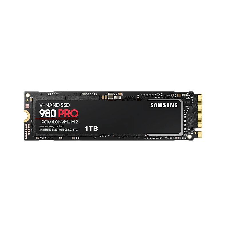 SSD|SAMSUNG|980 Pro|1TB|M.2|NVMe|Write speed 5000 MBytes/sec|Read speed 7000 MBytes/sec|2.3mm|MTBF 1500000 hours|MZ-V8P1T0BW