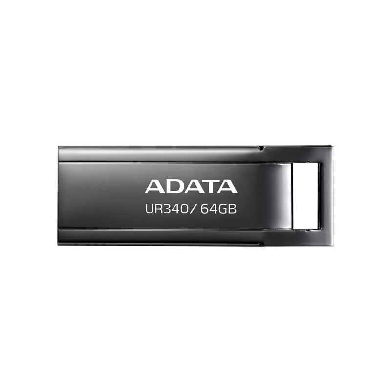 MEMORY DRIVE FLASH USB3.2 64GB/BLACK AROY-UR340-64GBK ADATA