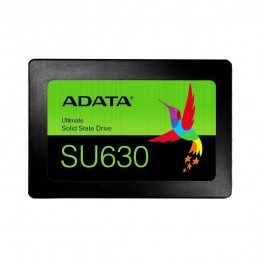 SSD|ADATA|SU630|1.92TB|SATA|3D QLC|Write speed 450 MBytes/sec|Read speed 520 MBytes/sec|2,5"|TBW 400 TB|MTBF 2000000 hours|ASU63