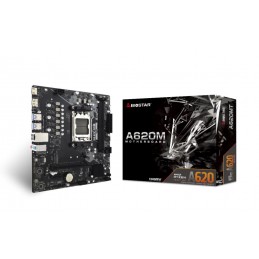 Mainboard|BIOSTAR|AMD A620|SAM5|Micro-ATX|Memory DDR5|Memory slots 2|1xPCI-Express 3.0 1x|1xPCI-Express 4.0 16x|1xM.2|1xHDMI|1xD