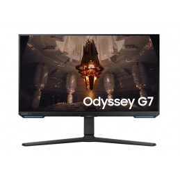 LCD Monitor|SAMSUNG|Odyssey G7 G70B|28"|Gaming/Smart/4K|Panel IPS|3840x2160|16:9|144Hz|1 ms|Speakers|Swivel|Pivot|Height adjusta