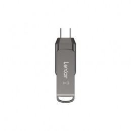 MEMORY DRIVE FLASH USB3.1 64GB/D400 LJDD400064G-BNQNG LEXAR