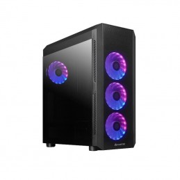 Case|CHIEFTEC|SCORPION 4|MiniTower|Case product features Transparent panel|Not included|ATX|MicroATX|MiniITX|Colour Black|GL-04B
