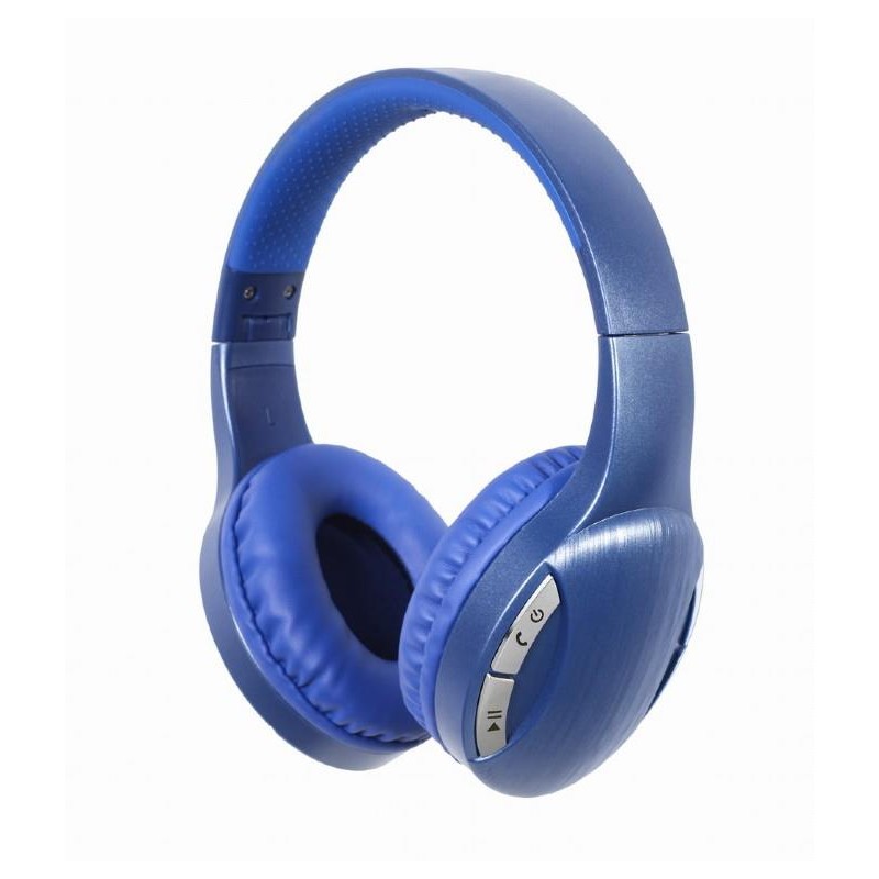 HEADSET BLUETOOTH V5.0/BLUE BTHS-01-B GEMBIRD