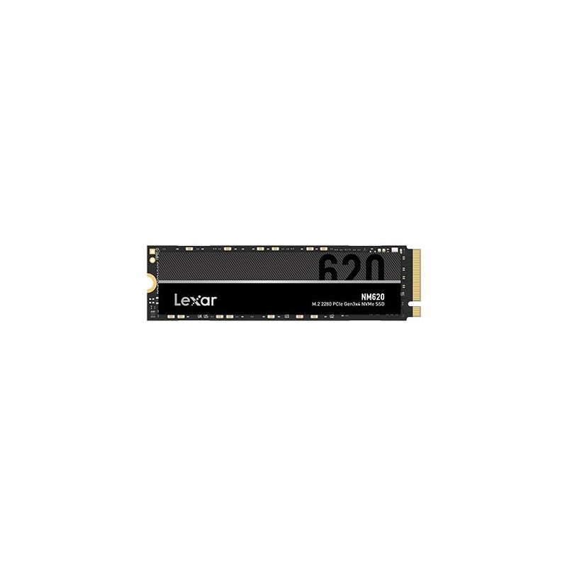 SSD|LEXAR|NM620|2TB|M.2|PCIE|NVMe|3D TLC|Write speed 3000 MBytes/sec|Read speed 3300 MBytes/sec|MTBF 1500000 hours|LNM620X002T-R