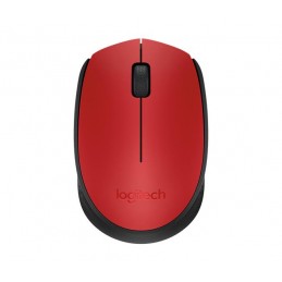 MOUSE USB OPTICAL WRL M171/RED 910-004641 LOGITECH