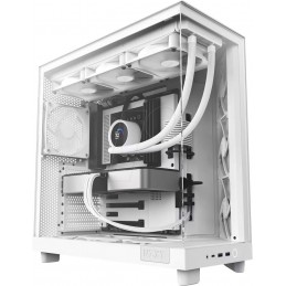 Case|NZXT|H6 Flow|MidiTower|Not included|ATX|MicroATX|MiniITX|Colour White|CC-H61FW-01