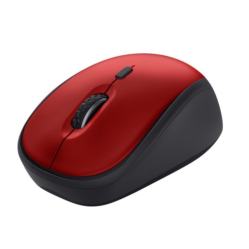 MOUSE USB OPTICAL WRL YVI+/RED 24550 TRUST