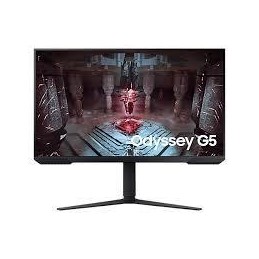 LCD Monitor|SAMSUNG|Odyssey G5 G51C|32"|Gaming|2560x1440|16:9|165Hz|1 ms|Swivel|Pivot|Height adjustable|Tilt|Colour Black|LS32CG