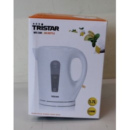 SALE OUT. Tristar WK-3380 Jug kettle, White,DAMAGED PACKAGING | Tristar | Jug Kettle | WK-3380 | Electric | 2200 W | 1.7 L | Pla