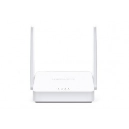 Wireless Router|MERCUSYS|Wireless Router|300 Mbps|IEEE 802.11b|IEEE 802.11g|IEEE 802.11n|2x10/100M|LAN WAN ports 1|Number of ant