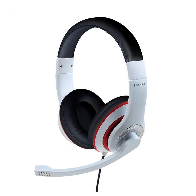 HEADSET STEREO WHITE/MHS-03-WTRDBK GEMBIRD