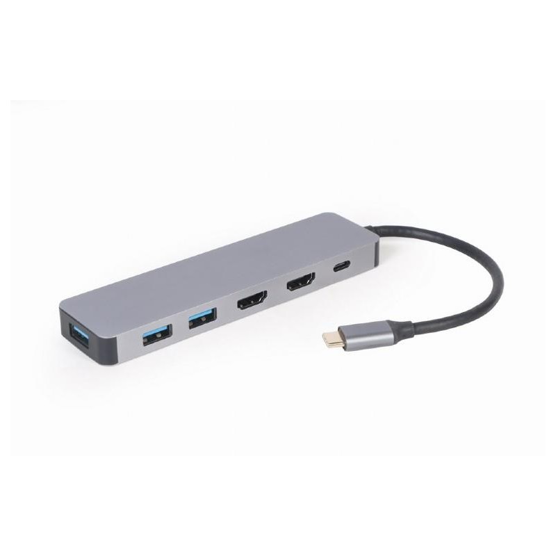 I/O ADAPTER USB-C TO HDMI/USB3/3IN1 A-CM-COMBO3-03 GEMBIRD