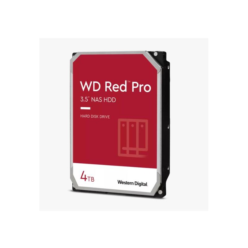 HDD|WESTERN DIGITAL|Red Pro|4TB|SATA 3.0|256 MB|7200 rpm|3,5"|WD4005FFBX