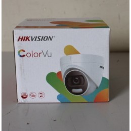 SALE OUT. Hikvision Dome Camera DS-2CE72HFT-F F2.8 Turbo HD 5MP/2.8mm/White light up to 20m/3D DNR/4in1/IP67/White, DAMAGED PACK