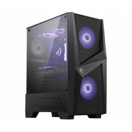 Case|MSI|MAG FORGE 100M|MidiTower|Not included|ATX|MicroATX|MiniITX|Colour Black|MAGFORGE100M