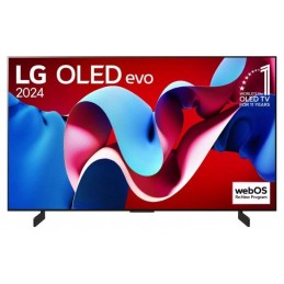 TV Set|LG|42"|OLED/4K/Smart|3840x2160|Wireless LAN|Bluetooth|webOS|Black|OLED42C41LA