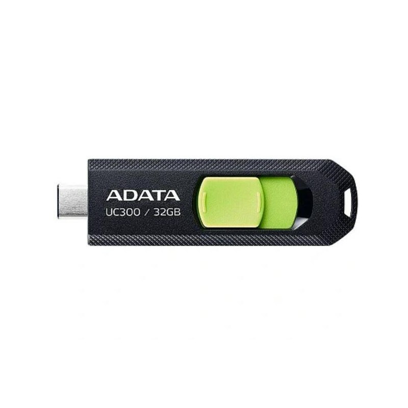 MEMORY DRIVE FLASH USB-C 32GB/ACHO-UC300-32G-RBK/GN ADATA