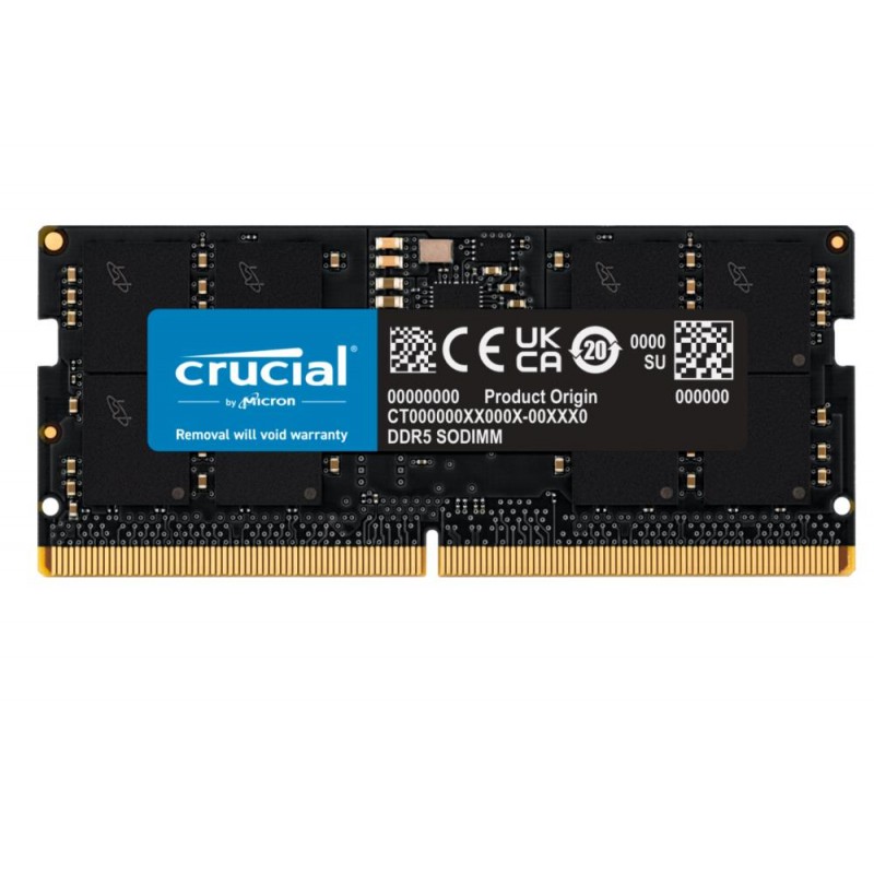 NB MEMORY 16GB DDR5-4800 SO/CT16G48C40S5 CRUCIAL