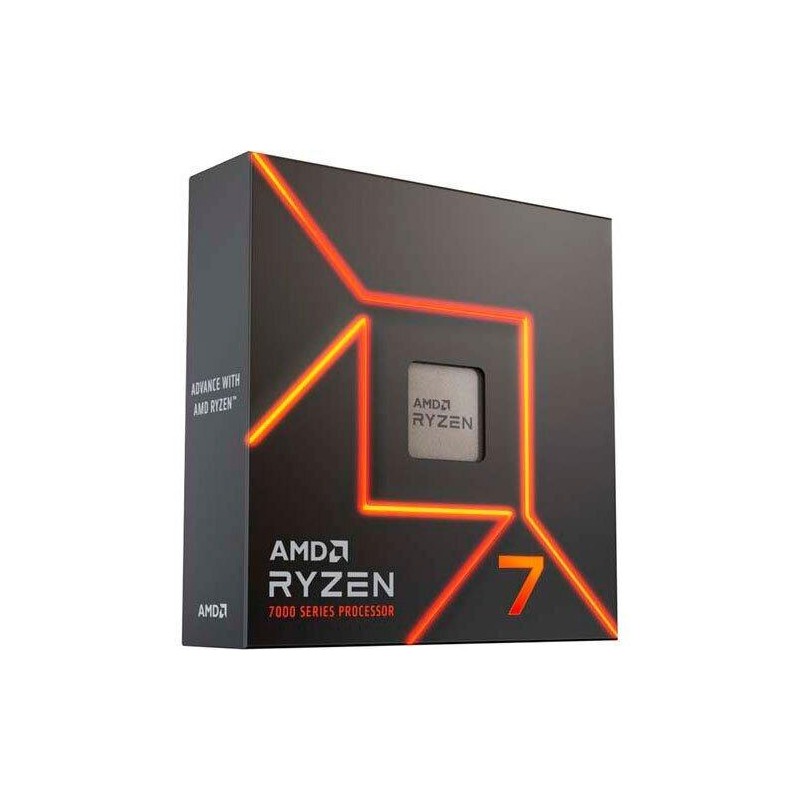 CPU|AMD|Desktop|Ryzen 7|R7-7700X|4500 MHz|Cores 8|32MB|Socket SAM5|105 Watts|GPU Radeon|BOX|100-100000591WOF