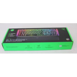 SALE OUT. Razer BlackWidow V4 Mechanical Gaming Keyboard, Green Switch, US Layout, Wired, Black, DEMO | BlackWidow V4 | Mechanic