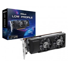 Graphics Card|ASROCK|Intel Arc A380|6 GB|GDDR6|96 bit|PCIE 4.0 8x|GPU 2000 MHz|1xHDMI|1xDisplayPort|A380LP6G