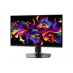 Monitor|MSI|MAG 271QPX QD-OLED|26.5"|Gaming|Panel QD-OLED|2560x1440|16:9|360Hz|0.03 ms|Swivel|Pivot|Height adjustable|Tilt|MAG27