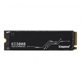 SSD|KINGSTON|KC3000|512GB|M.2|NVMe|3D TLC|Write speed 3900 MBytes/sec|Read speed 7000 MBytes/sec|TBW 400 TB|MTBF 1800000 hours|S