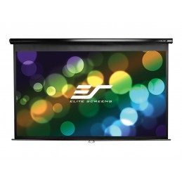 Elite Screens | Manual Series | M99UWS1 | Diagonal 99 " | 1:1 | Viewable screen width (W) 178 cm | Black