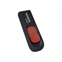 ADATA | C008 | 64 GB | USB 2.0 | Black/Red