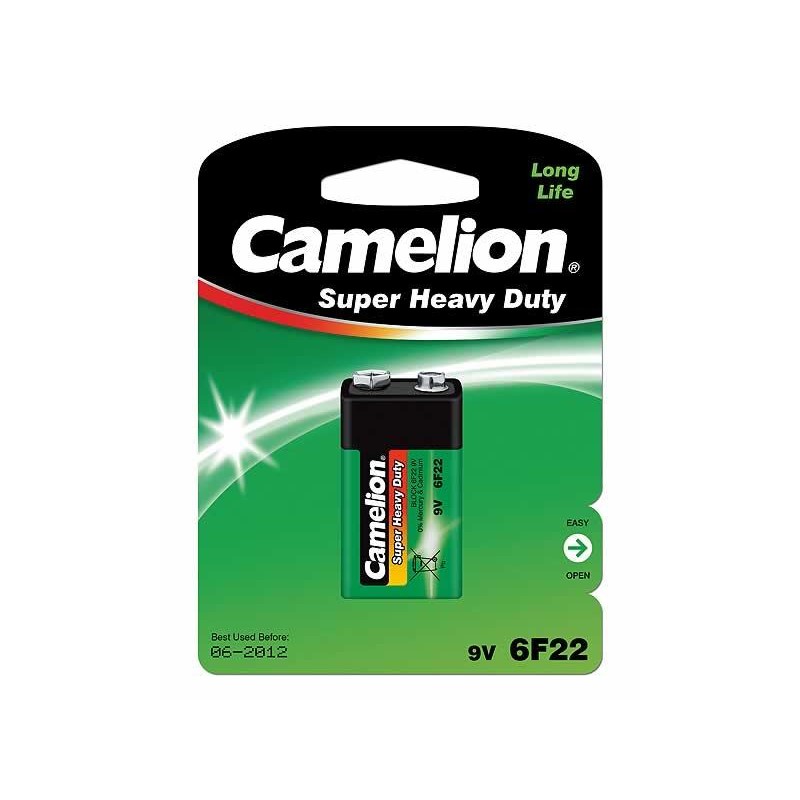 Camelion | 6F22-BP1G | 9V/6F22 | Super Heavy Duty | 1 pc(s)