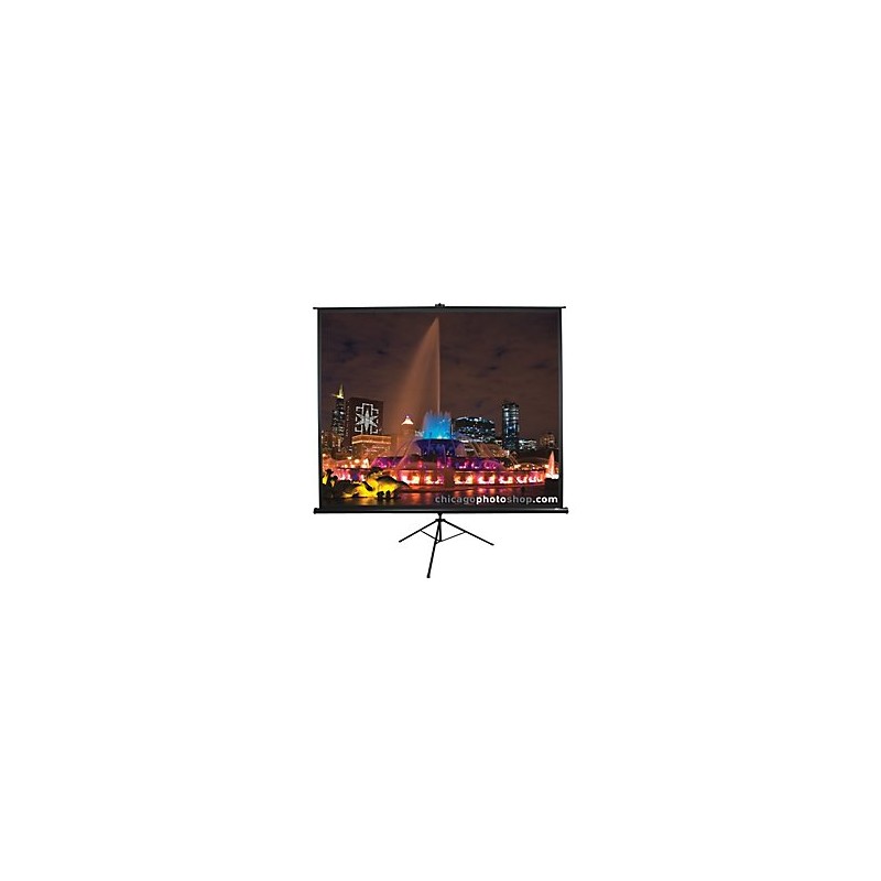 Tripod Series | T119UWS1 | Diagonal 119 " | 1:1 | Viewable screen width (W) 213 cm | Black