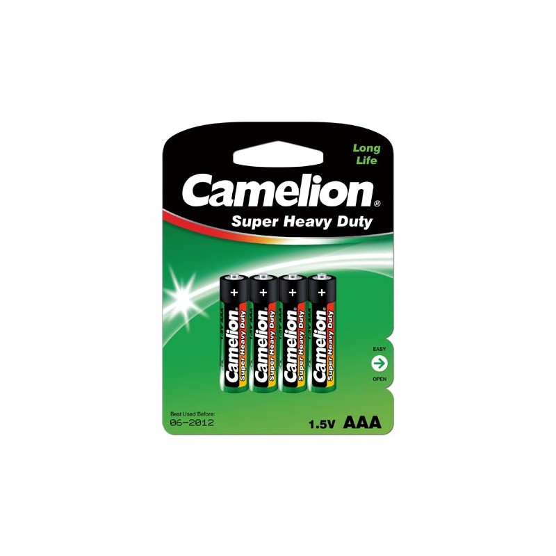 Camelion | R03P-BP4G | AAA/LR03 | Super Heavy Duty | 4 pc(s)