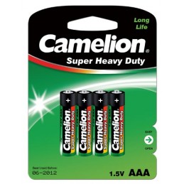 Camelion | R03P-BP4G | AAA/LR03 | Super Heavy Duty | 4 pc(s)