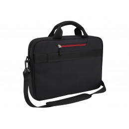 Case Logic | DLC115 | Fits up to size 15 " | Messenger - Briefcase | Black | Shoulder strap