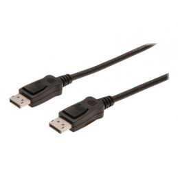 Digitus | DisplayPort Connection Cable | Black | DP male | DP male | DP to DP | 1 m