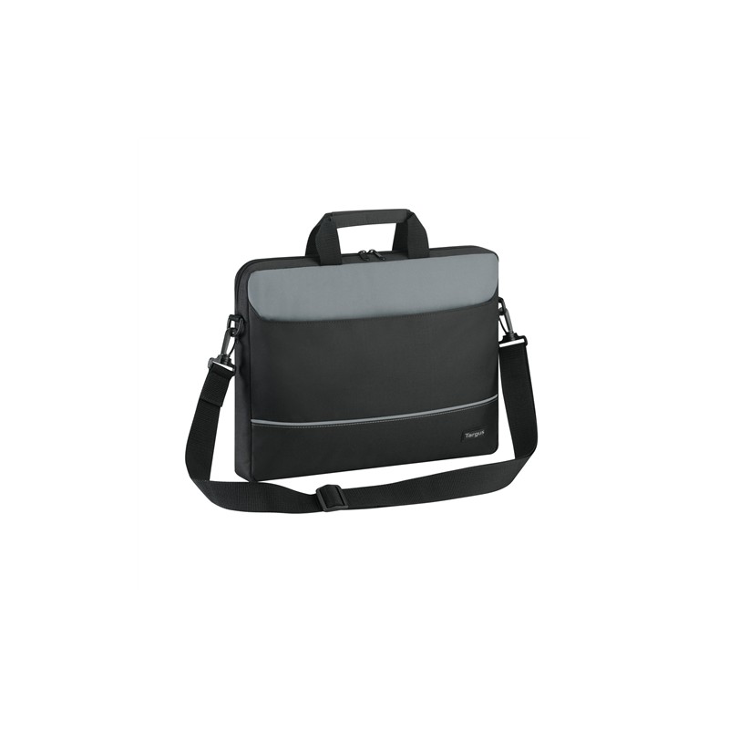 Targus | Intellect | Fits up to size 15.6 " | Messenger - Briefcase | Black/Grey | Shoulder strap