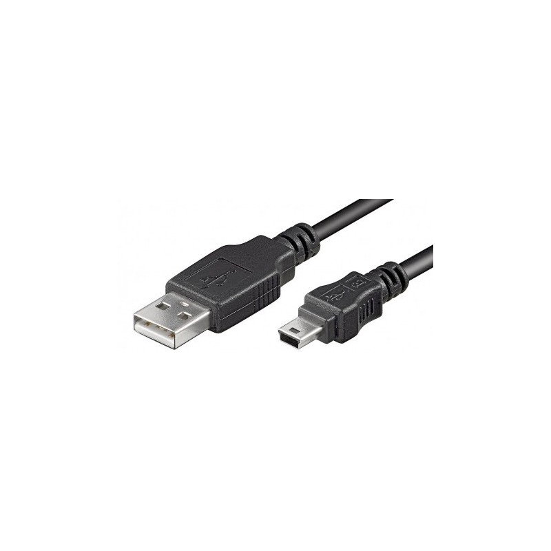 Logilink | USB MINI-B 5-pin 180 Cert 1.8m | USB-A to mini-USB Mini-USB B | USB A