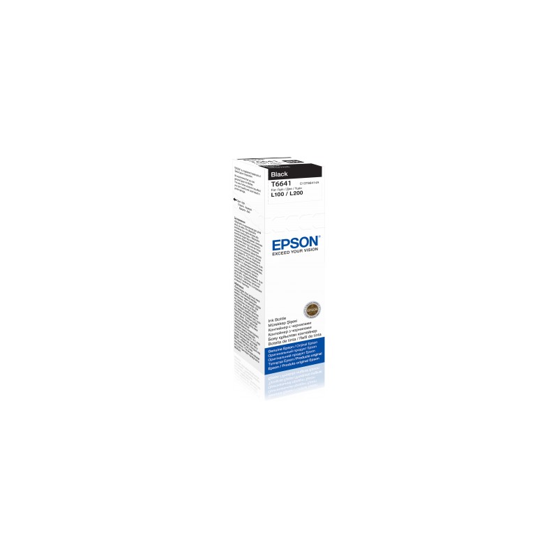 Epson T6641 Ink bottle 70ml | Ink Cartridge | Black