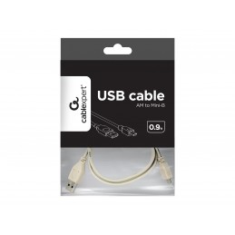 Cablexpert | CC-USB2-AM5P-3 | USB-A to USB-B USB A | Mini-USB B