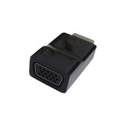 Gembird | HDMI to VGA adapter, single port | Black | HDMI | VGA