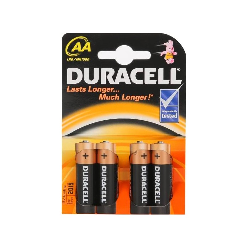 Duracell | AA/LR6 | Alkaline Basic MN1500 | 4 pc(s)